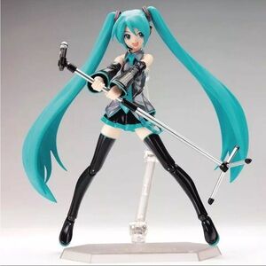 Anime FIGMA Hatsune Miku Action Figure Movable Joints PVC Model Toys Kid Gift